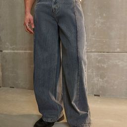 MASCLN SASSAFRAS Men Heavy Fade Acid Wash Jeans-image-30