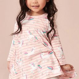 LULU & SKY Print A-Line Dress-picture-42