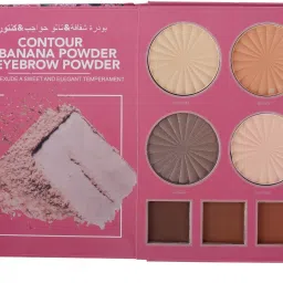 cosluxe professional 4-in-1 all in one Eyeshadow,Highlighter, Blusher Contour,Makeup Set Palette image 4