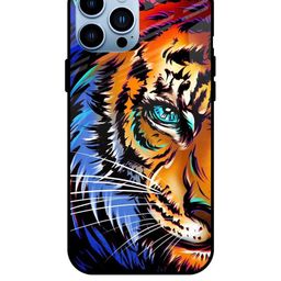 QRIOH Quirky Printed iPhone 13 Pro Back Case Mobile Accessories-image-95