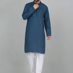 KRAFT INDIA Men Regular Kurta with Pyjamas-picture-16