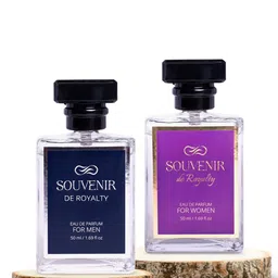 Souvenir Set Of 2 De Royalty Long Lasting Eau De Parfum - 50 ml Each-21