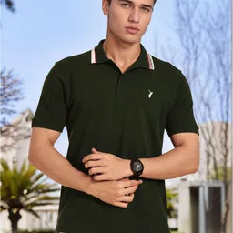 Thomas Scott Polo Collar Knitted Regular Fit T-shirt-picture-8