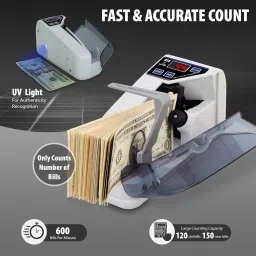 SKYFUN Portable LED Display Mini Note Counting Machine Note Counting Machine image 5