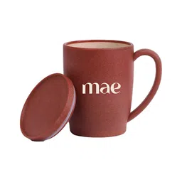 MAE Red & White Printed Matte Rice Husk Coffee Mug 370 ml-picture-23