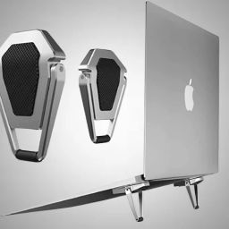 Redclip Portable Invisible Laptop Stand-2PCS, Mini Aluminum Cooling PadDesk Stand _1 Portable Mini Aluminum Laptop Stand 2Pcs, Stand for Laptop Stand_4 Laptop Stand-25