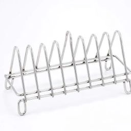 Stainless Steel 8-Slot Bread Toast Rack | Durable & Sleek Kitchen Stand 8 Slice Toast Rack-25