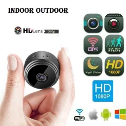 SIOVS Mini CCTV Spy Camera WiFi Wireless Night Vision Motion Detection Security Camera-2
