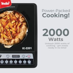 indo 2000 W Induction Cooktop Push Button image 4