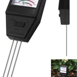 Karomouj 2-in-1 Soil pH Meter, Accurate Soil Tester Moisture Meter for Home,Lawn Soil PH Meter-25