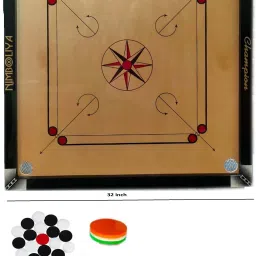 Champion 32*32 with carrom coin 81 cm Carrom Board-picture-19