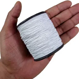 Elastic Thread and Cord White Elastic-23