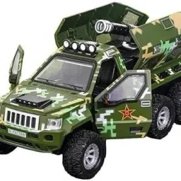 1:24 G-Patton Military Armored Diecast Scale Model Metal Pull Back Toy for Kids-image-20