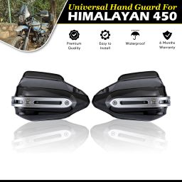 Himalayan 450 Bike Hand Guard Brake | Clutch Lever Protector | Wind Deflector Handlebar Hand Guard-image-62