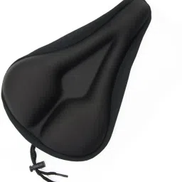 Soft Bicycle Silicone Gel Saddle Cover Cycling Cushion Pad, Gym Cycle Gel Cover Bicycle Seat Cover Free Size-10