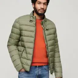 superdry Men Quilted Regular Fit Puffer Jacket-picture-19