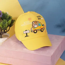 PASSION PETALS Boys Cotton Printed Baseball Cap-image-42