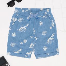 Pantaloons Junior Boys Printed Shorts-image-45