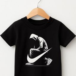 Stubborn Thread Boys Black Tshirts-image-66