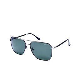 Hashtag Unisex Polarised Lens Hexagonal Sunglasses-57