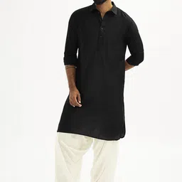 VASTRAMAY Men Regular Kurta with Patiala-picture-5