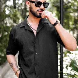 COMBRAIDED Men Black Shirt-picture-7
