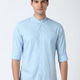 Peter England Casuals Men Slim Fit Floral Opaque Printed Casual Shirt-picture-18