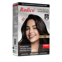 Radico Natural Herbal Based Hair Color- 60 g- Black-15