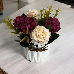 Art Street White Textured Flower Vases-image-67
