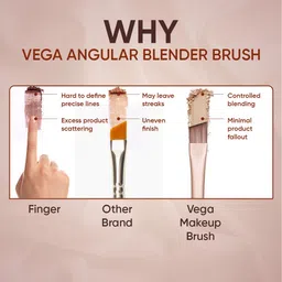 VEGA Makeup Angular Blender For Eye Liner, Eyebrow Shape & Eye Shadow - MBN-07 image 2