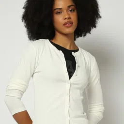 GAP Women Ribbed Cardigan-image-9