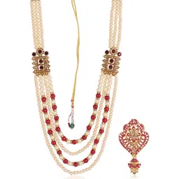 JIYANSHI FASHION Men Multi Jewellery Set-image-97