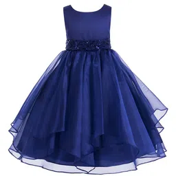 Wish little Net A-Line Maxi Dress-47