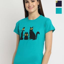 Dreambe Women Typography 3 Wonder Woman Printed Applique T-shirt-image-50