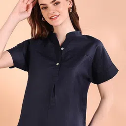 PinkTribe Women Mandarin Collar Top-picture-23