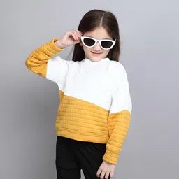 taffykids Girls Colourblocked Sweatshirt-image-101