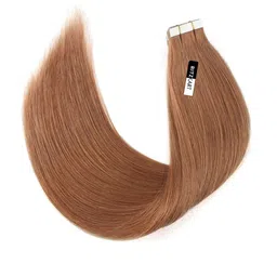 RITZKART Clip In Straight Locks Hair Extension- Chestnut Brown- 22 Inch-image-50