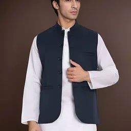 Moda Rapido Mandarin Collar Nehru Jacket-picture-26