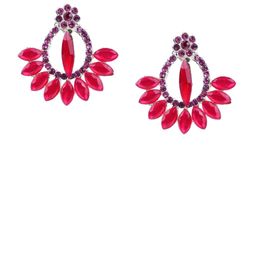 OPUS GEMS Artificial Stones Studded Floral Shaped Studs-image-81