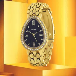 Bella Monza Women Dial & Stainless Steel Style Straps Analogue Watch AA_Gold_Black-image-96