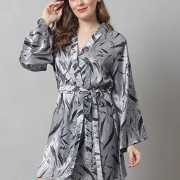 Claura Women Printed Robe-image-12