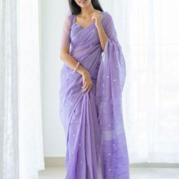 DIVASTRI Woven Design Zari Saree-18