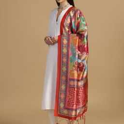 Kaizen TEXO FAB Ethnic Motifs Printed Dupatta image 2