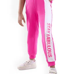 Honeyhap Boys Printed Pure Cotton Bio Finish Joggers-image-90