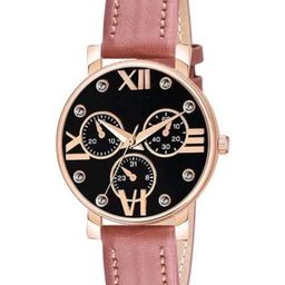 Miss Perfect Women Embellished Leather Straps Analogue Watch Cvv343-picture-23