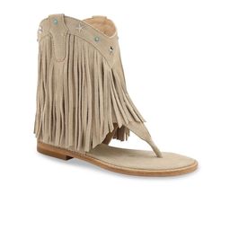Tao Paris Women Open Toe Flats with Tassels-picture-8