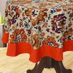 BILBERRY Furnishing by preeti grover Multicoloured Set of 4 Cotton 4-Seater Table Cover-11