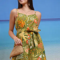 Vishudh Women Printed Basic Jumpsuit-picture-12