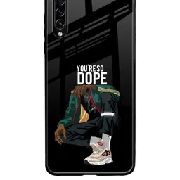 QRIOH Quirky Printed Samsung Galaxy A70S Back Case Mobile Accessories-picture-43