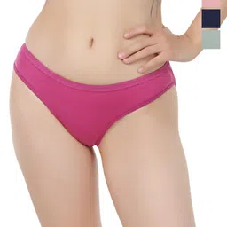 Liigne Pack Of 4 Cotton Mid-Rise Basic Briefs VCPC2075-XS-image-76